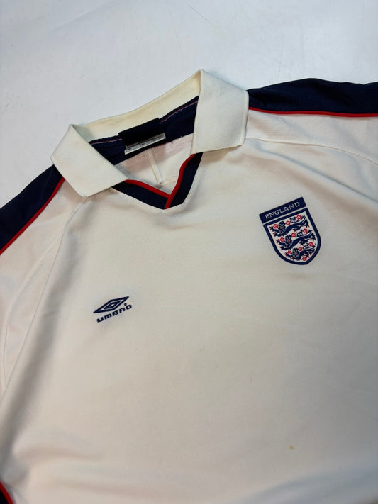 Vintage England 2001/02 Umbro training football shirt (XXL)