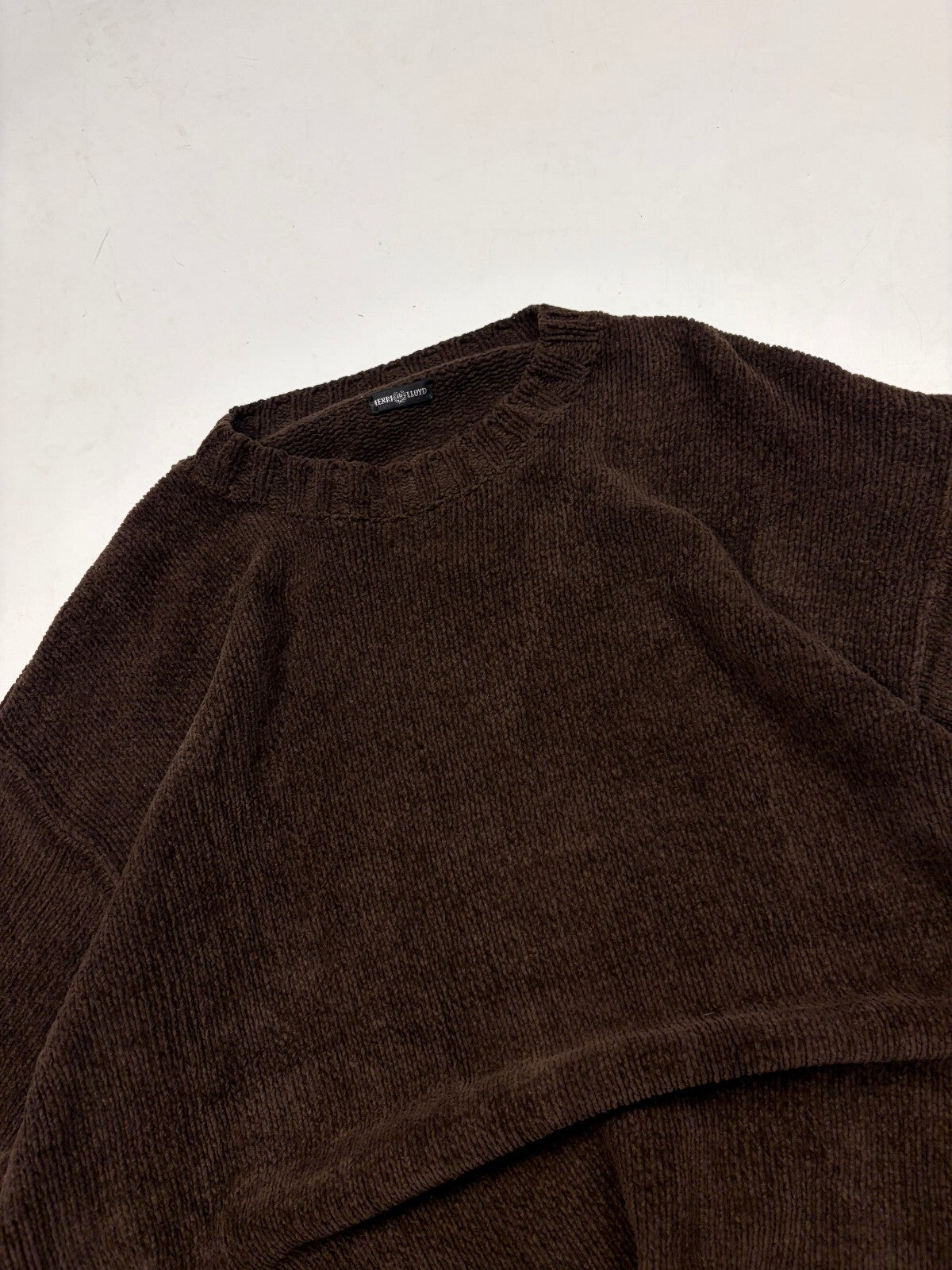 Vintage Henri Lloyd chunky knit sweater (XL)