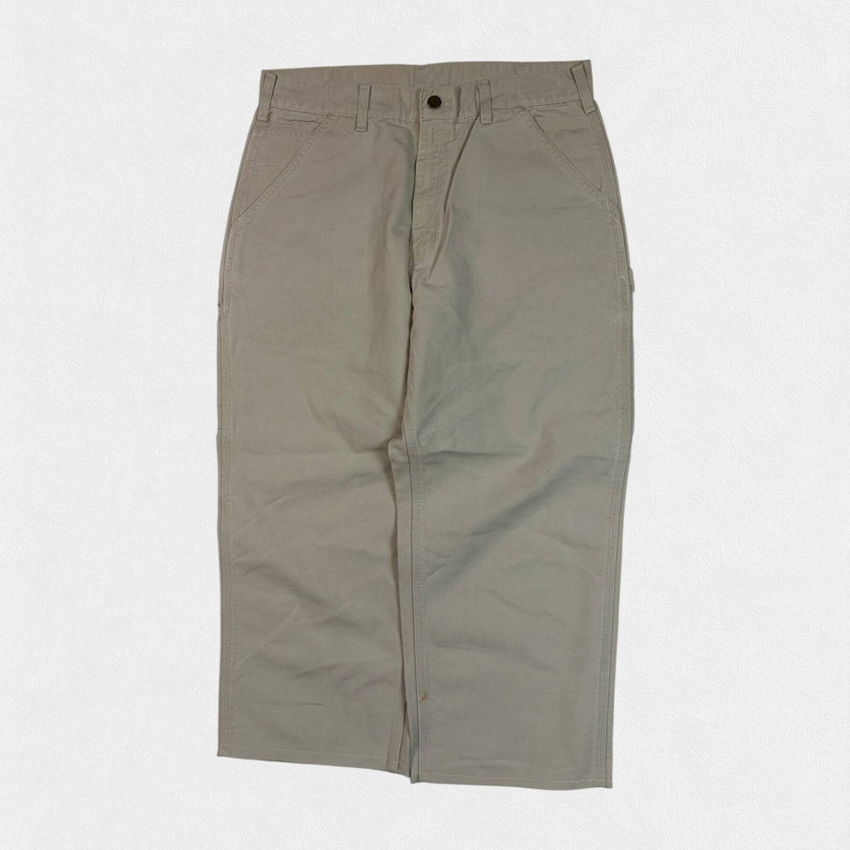 Vintage Carhartt cropped baggy carpenter pants (W34)