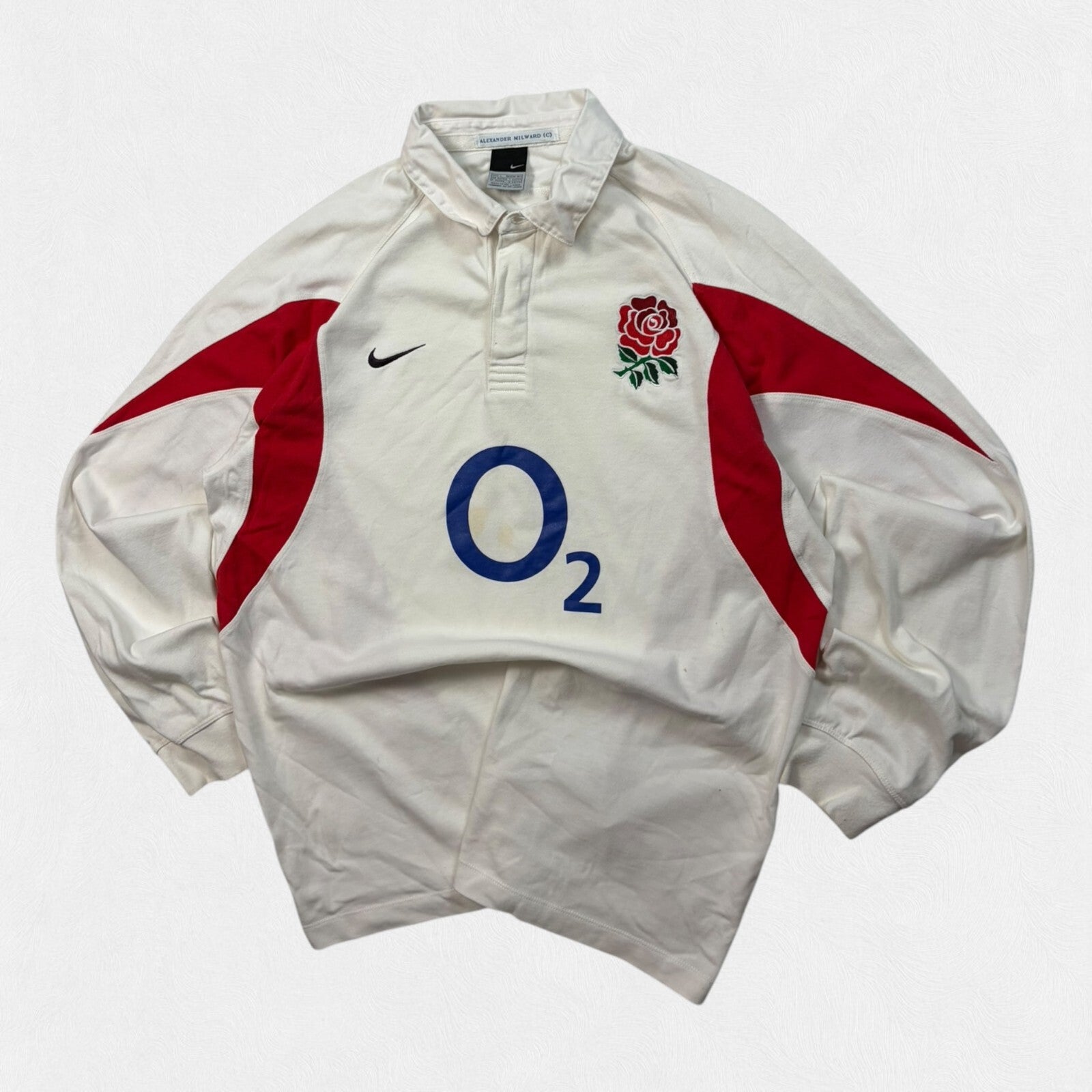Vintage England 2005-07 Nike home rugby union shirt (L)
