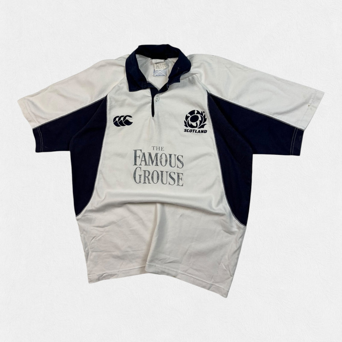 Vintage Scotland 2004/05 Canterbury away rugby union shirt (M)