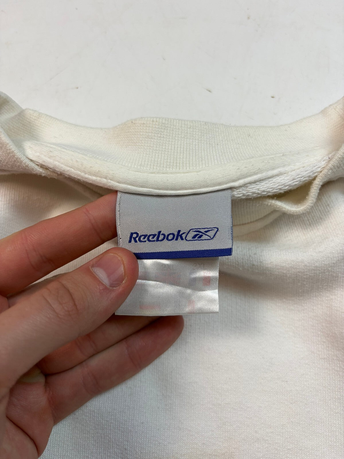 Vintage Y2K Reebok centre logo sweatshirt (XXL)