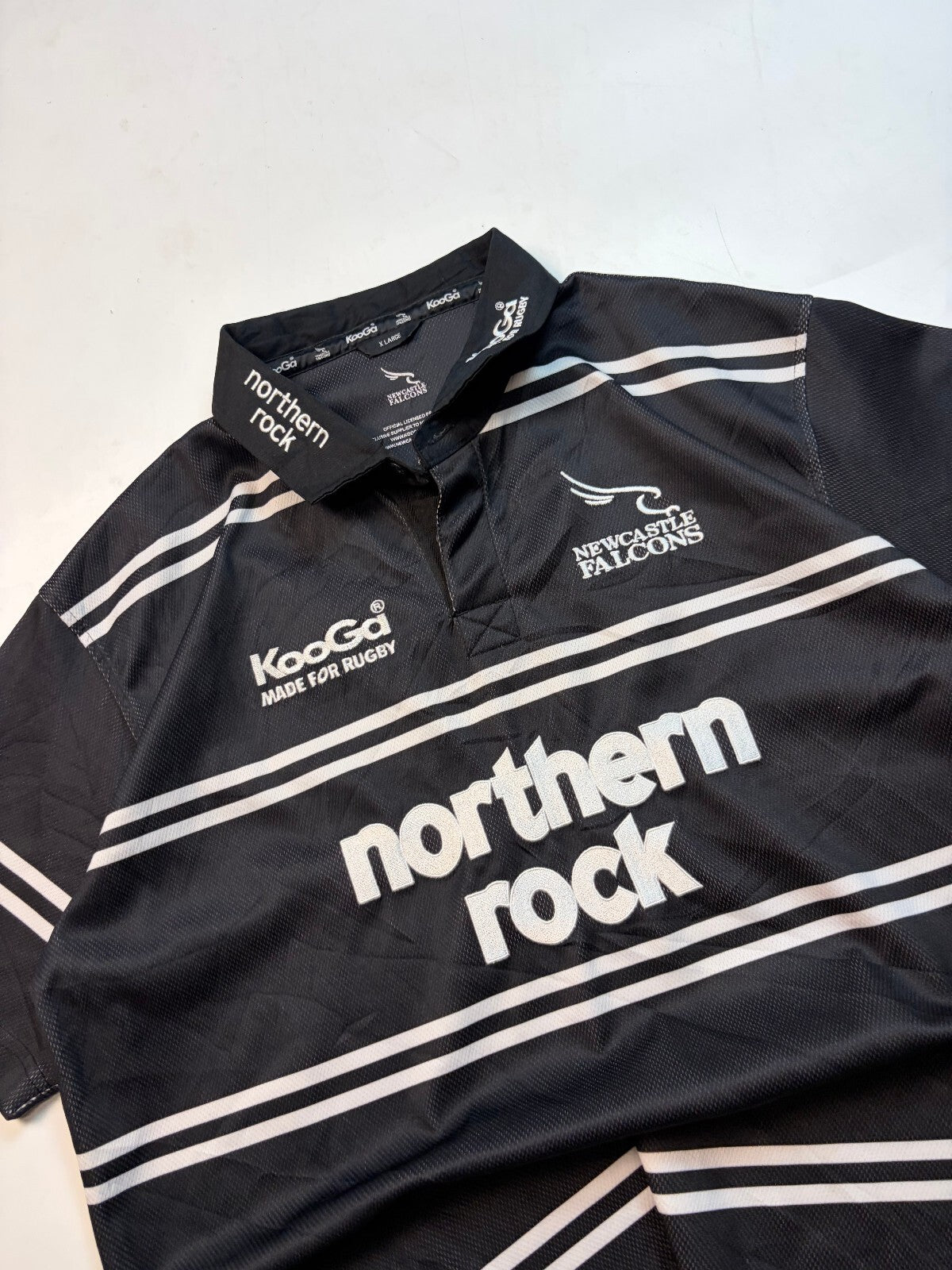 Vintage Newcastle Falcons 2006/07 Kooga rugby shirt (XL)