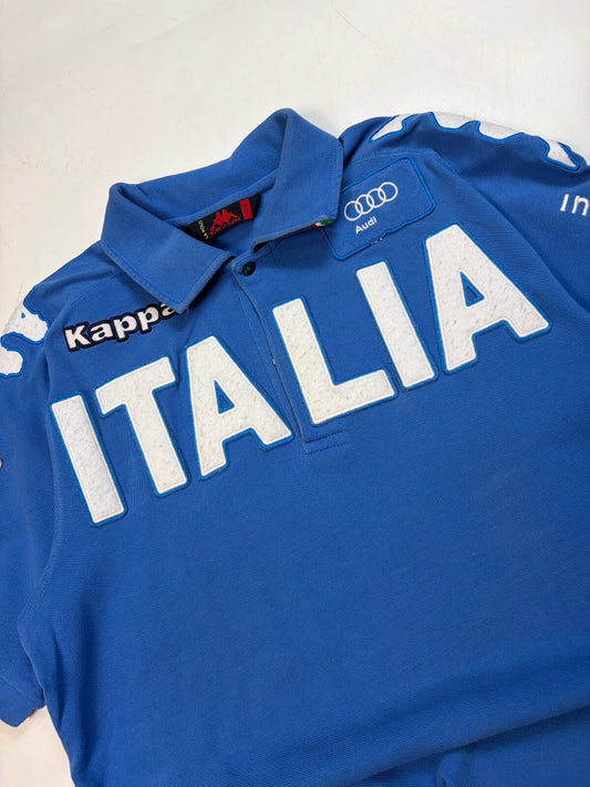 Vintage Kappa Italy ski team polo shirt (L)