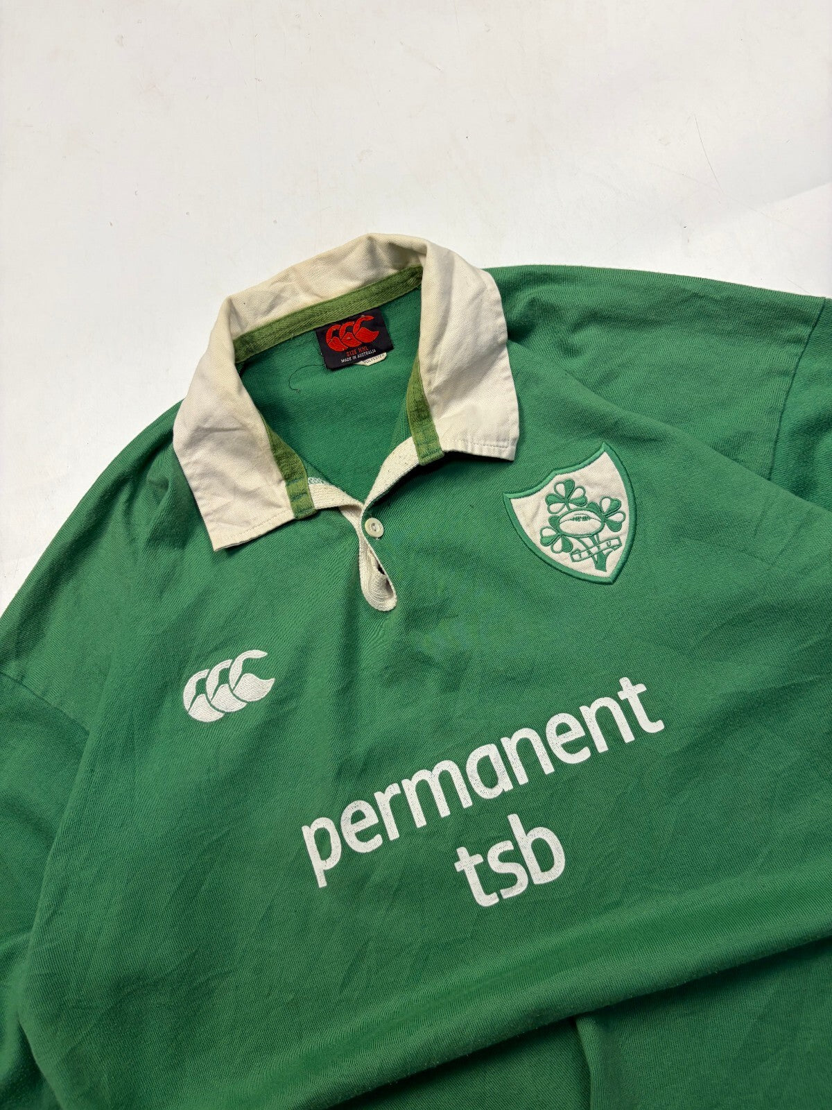 Vintage Ireland 2002-04 Canterbury rugby union shirt (XXL)