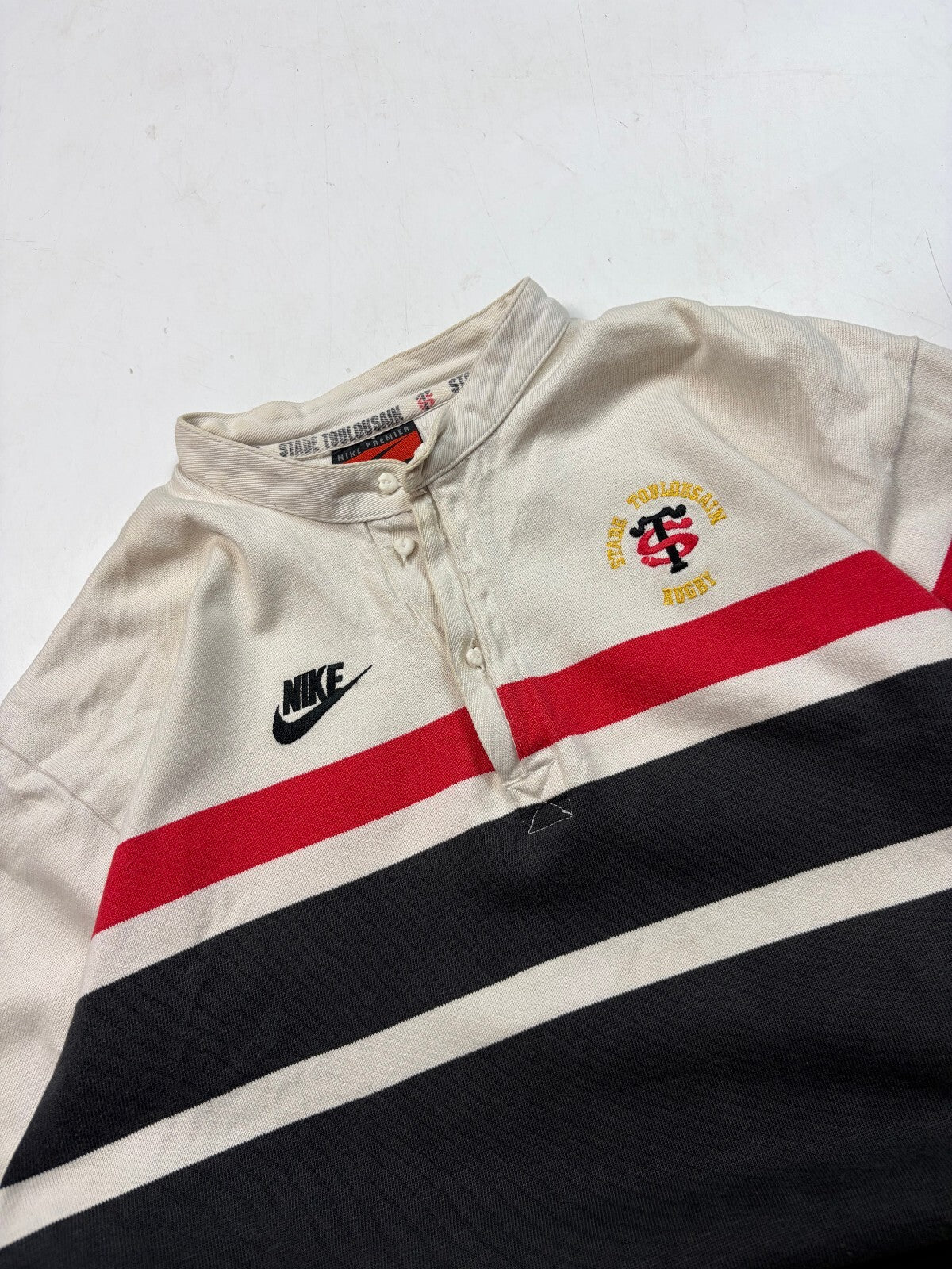 Vintage Stade Toulousain 1996/97 Nike away rugby shirt (L)