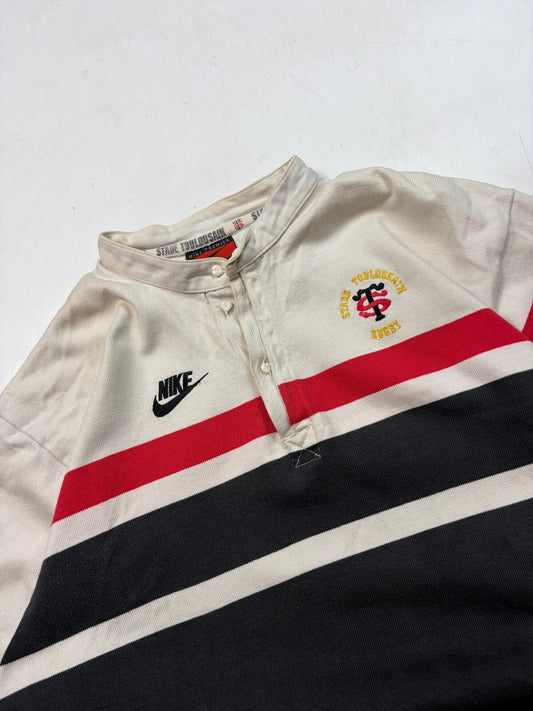 Vintage Stade Toulousain 1996/97 Nike away rugby shirt (L)