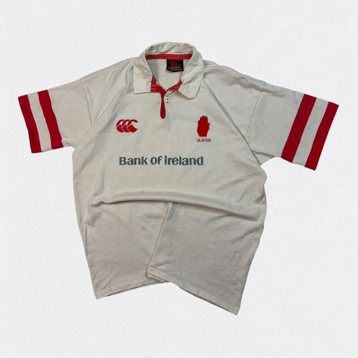 Vintage Ulster 1998/99 Canterbury home rugby shirt (L)