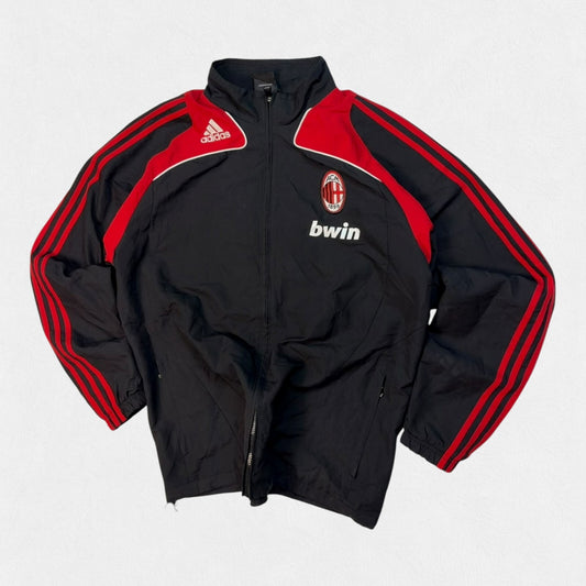 Vintage AC Milan 2008/09 Adidas football track jacket (XL)