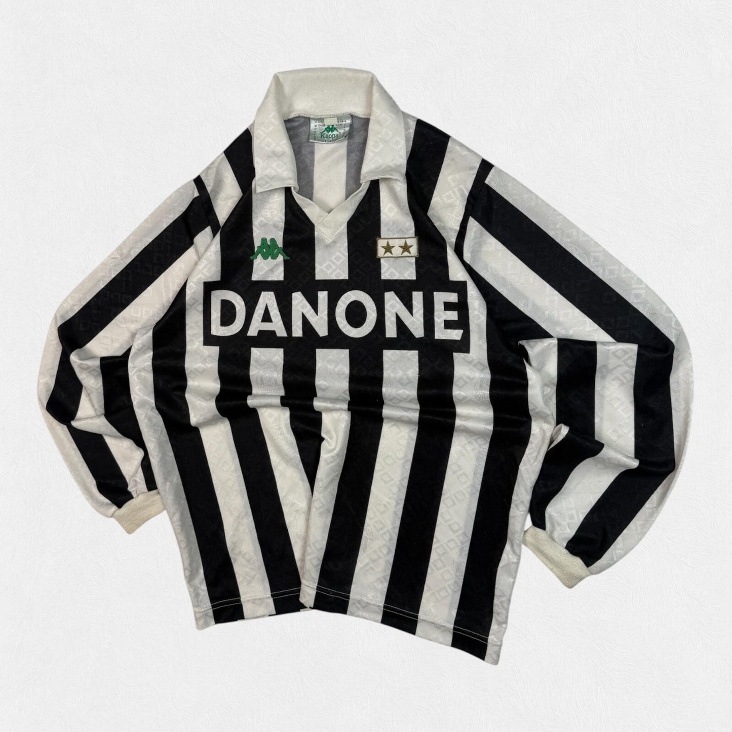 Vintage Juventus 1992-94 Kappa home football shirt (M)