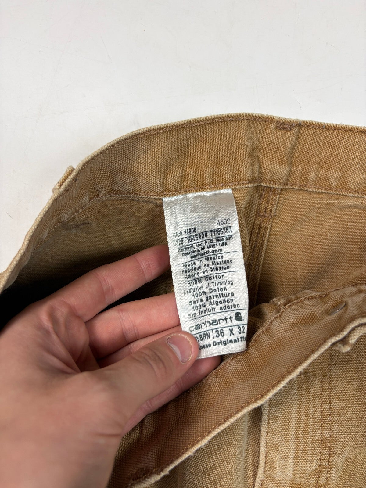 Carhartt wide leg baggy carpenter pants (W36)