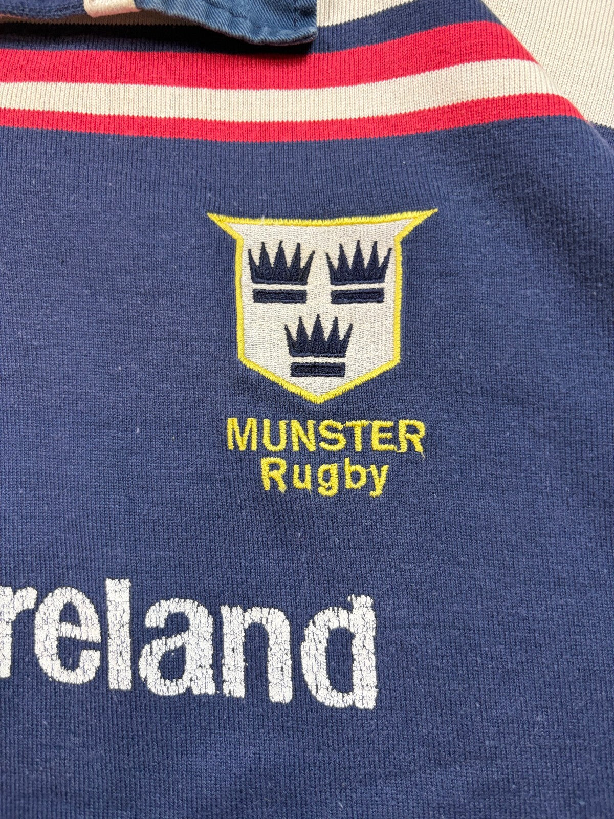 Vintage Munster 2001/02 Canterbury rugby union shirt (XL)