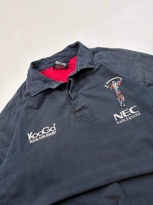 Vintage Harlequins 2001/02 Kooga rugby union shirt (L)