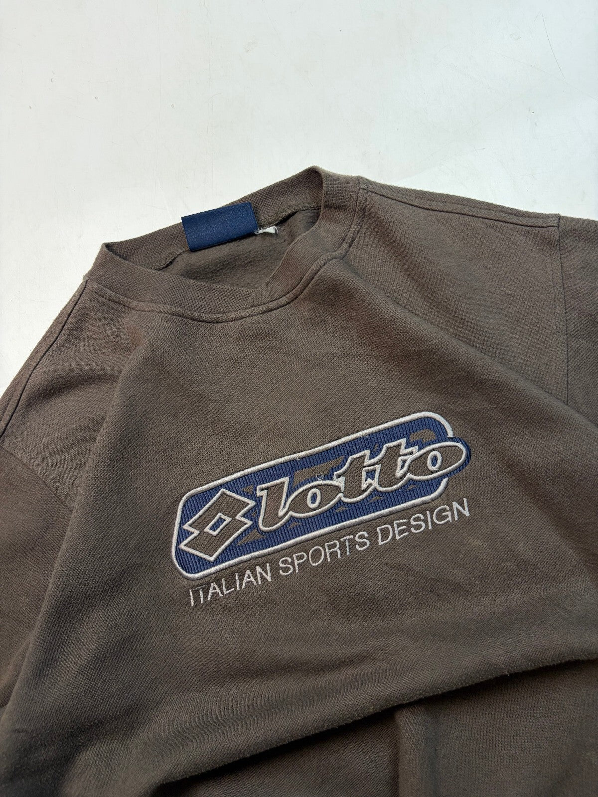 Vintage Y2K Lotto spell out sweatshirt (M)