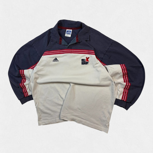 Vintage USA 2000/01 Adidas rugby union shirt (XXL)