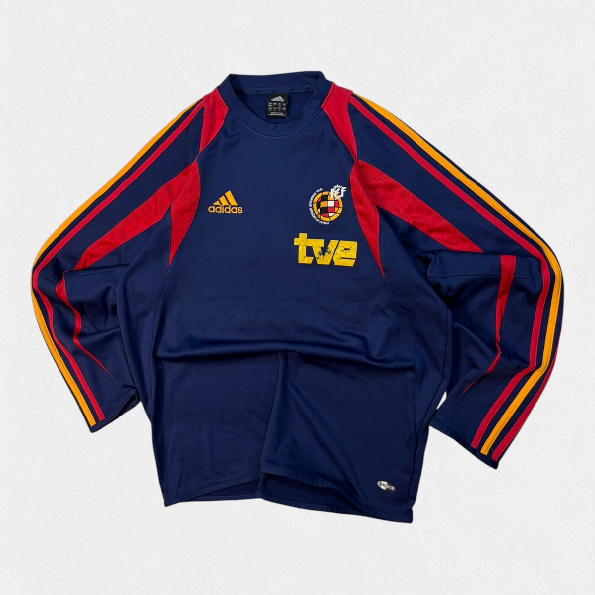 Vintage Spain 2004/05 Adidas football sweatshirt (M)