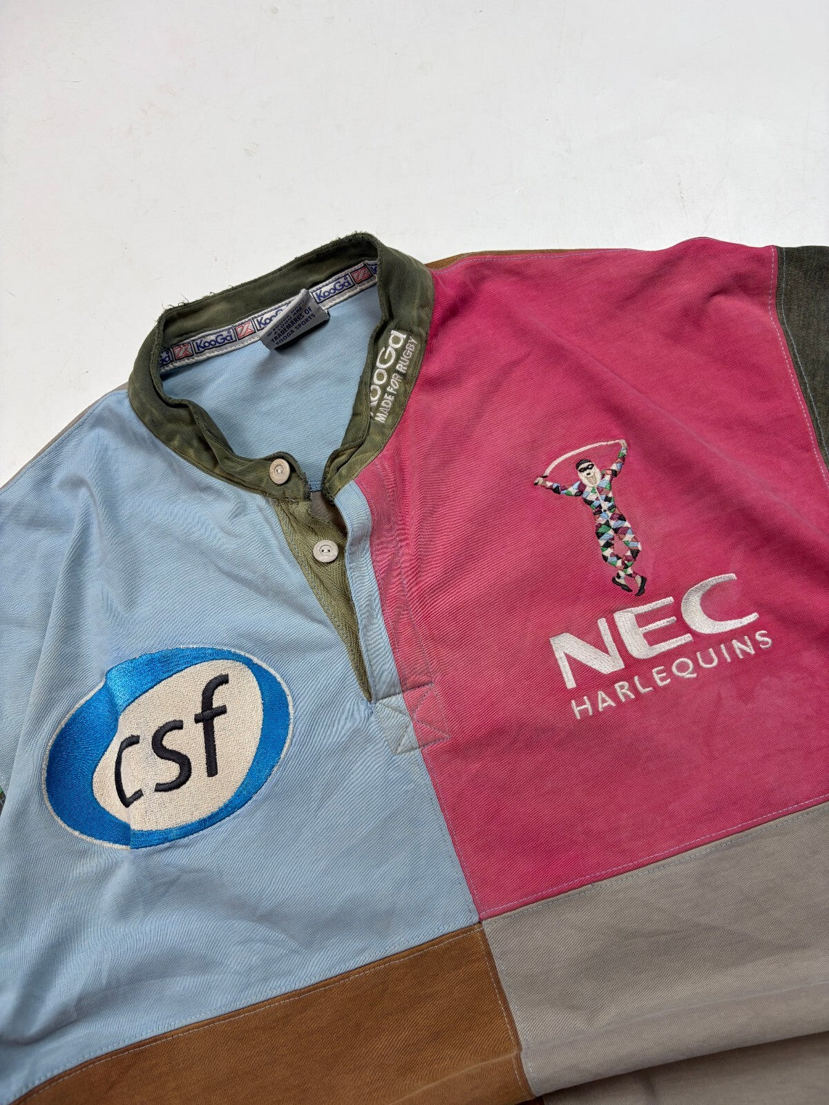 Vintage 90s Harlequins 2001/02 Kooga rugby union shirt (L)