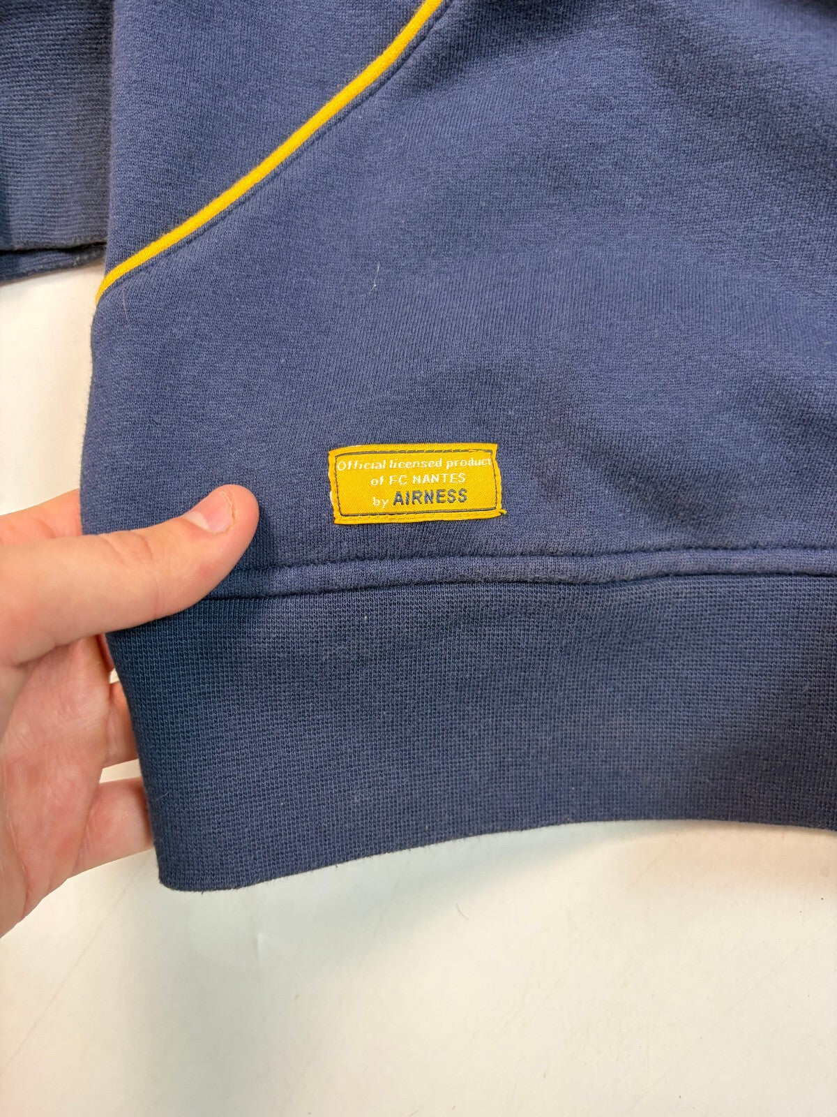 Vintage FC Nantes 2006/07 Airness training football sweatshirt (L)