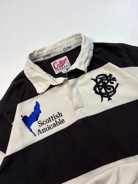 Vintage Barbarians 2000/01 Cotton Traders rugby shirt (XXL)