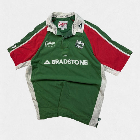Vintage Leicester Tigers 2003/04 Cotton Traders rugby shirt (L)