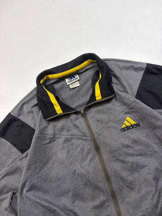 Vintage 90s adidas abstract track top (L)