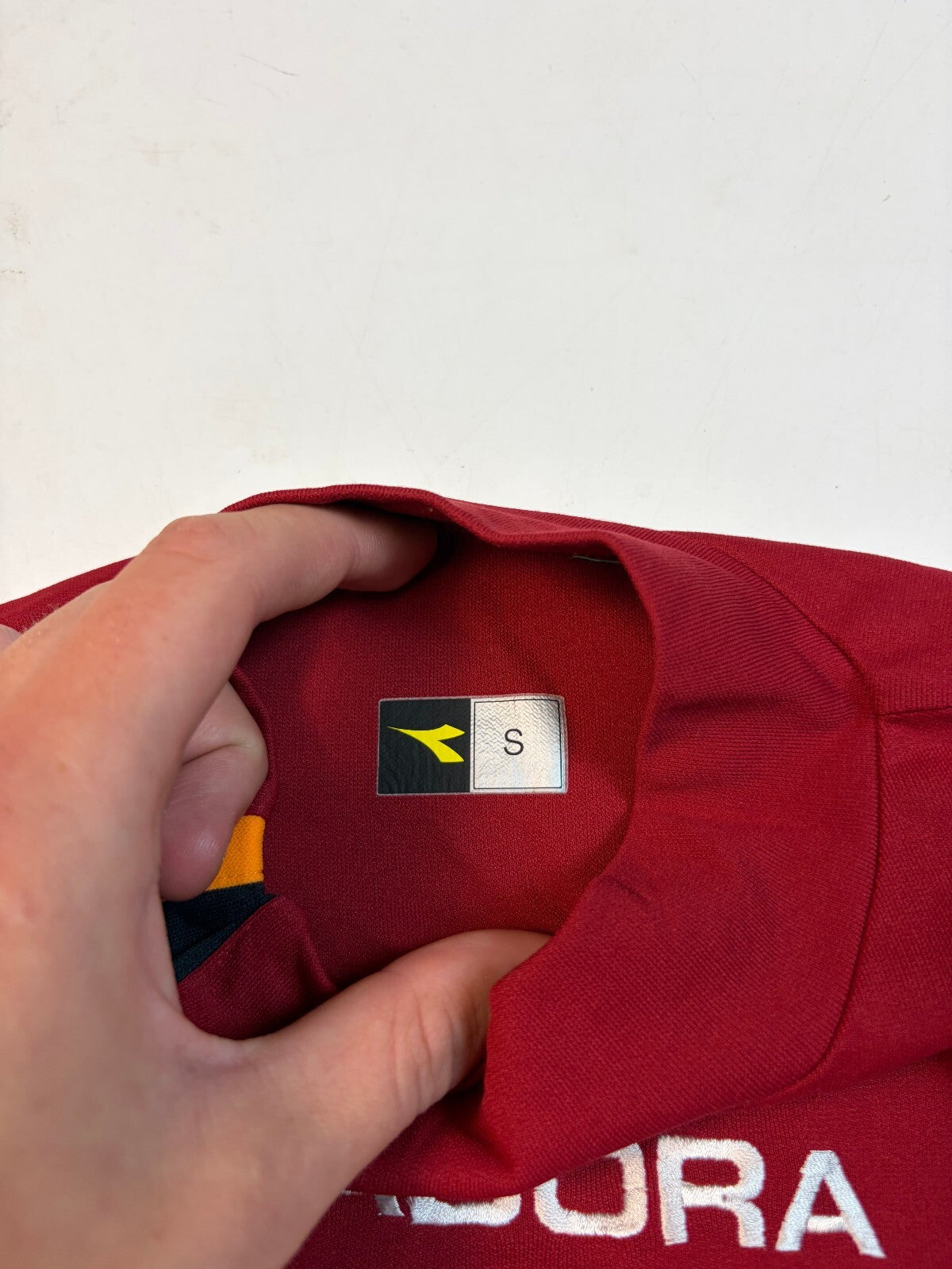 Vintage AS Roma 2003/04 Totti Diadora home football shirt (S)