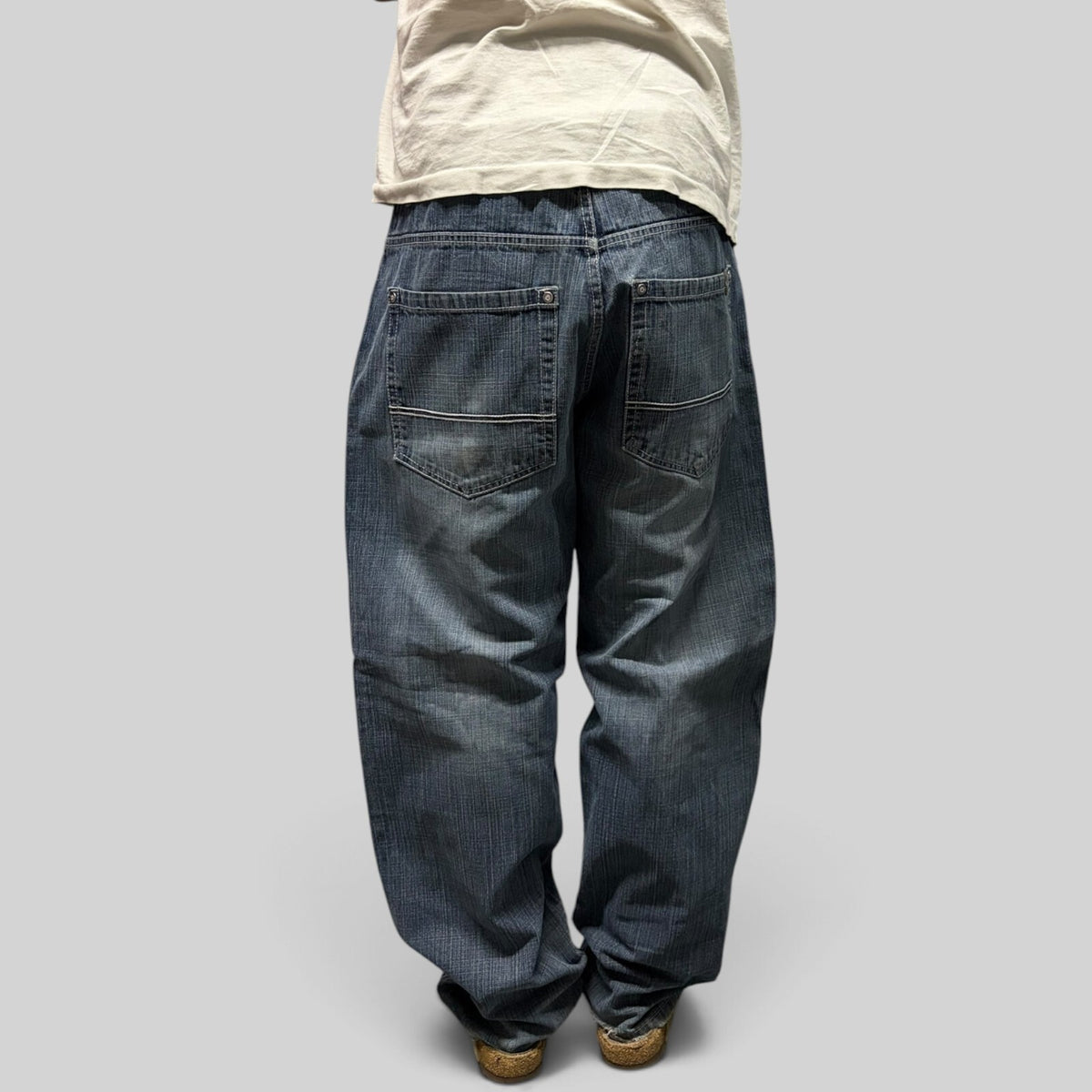 Vintage Southpole skateboarding baggy hip hop jeans (W38)
