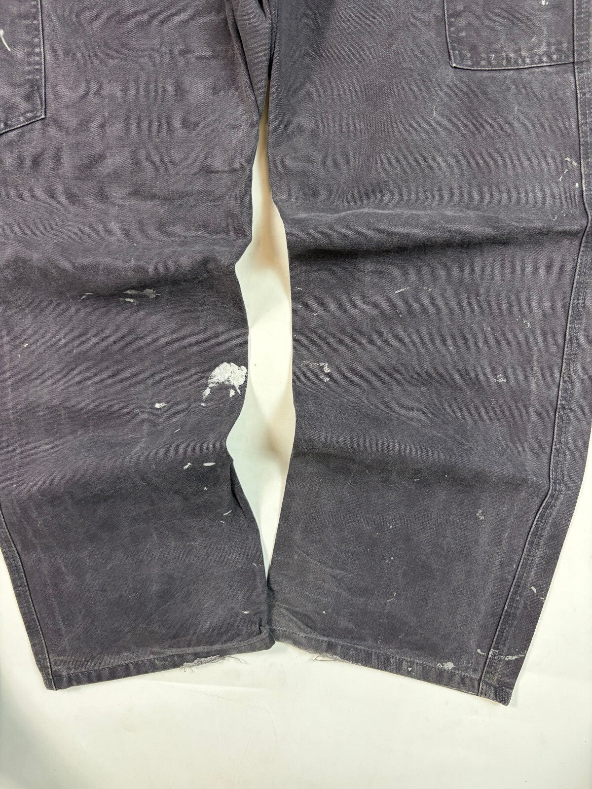 Vintage Carhartt paint splattered baggy carpenter pants (W32)