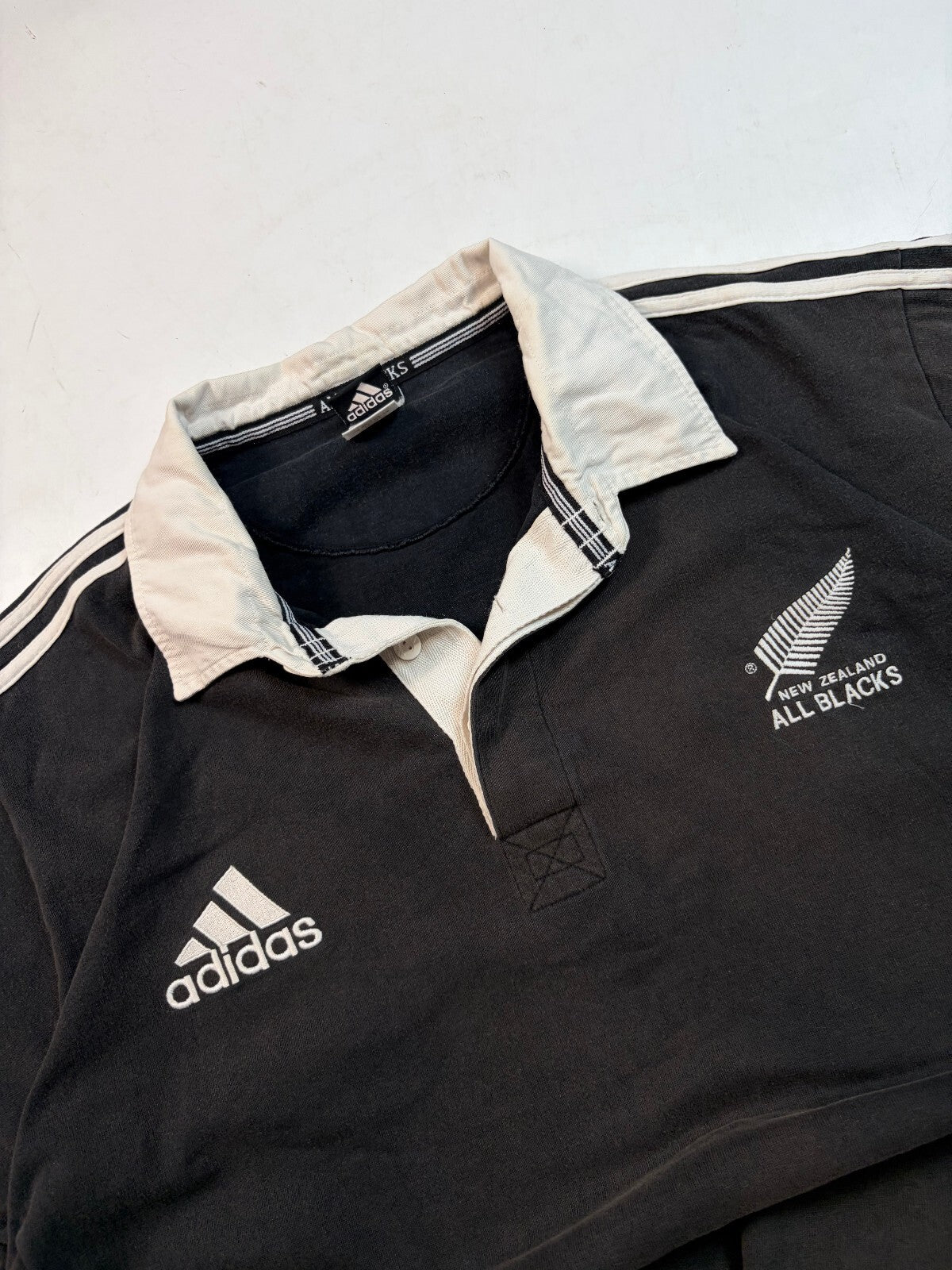 Vintage New Zealand all blacks 1999/00 Adidas rugby shirt (XL)