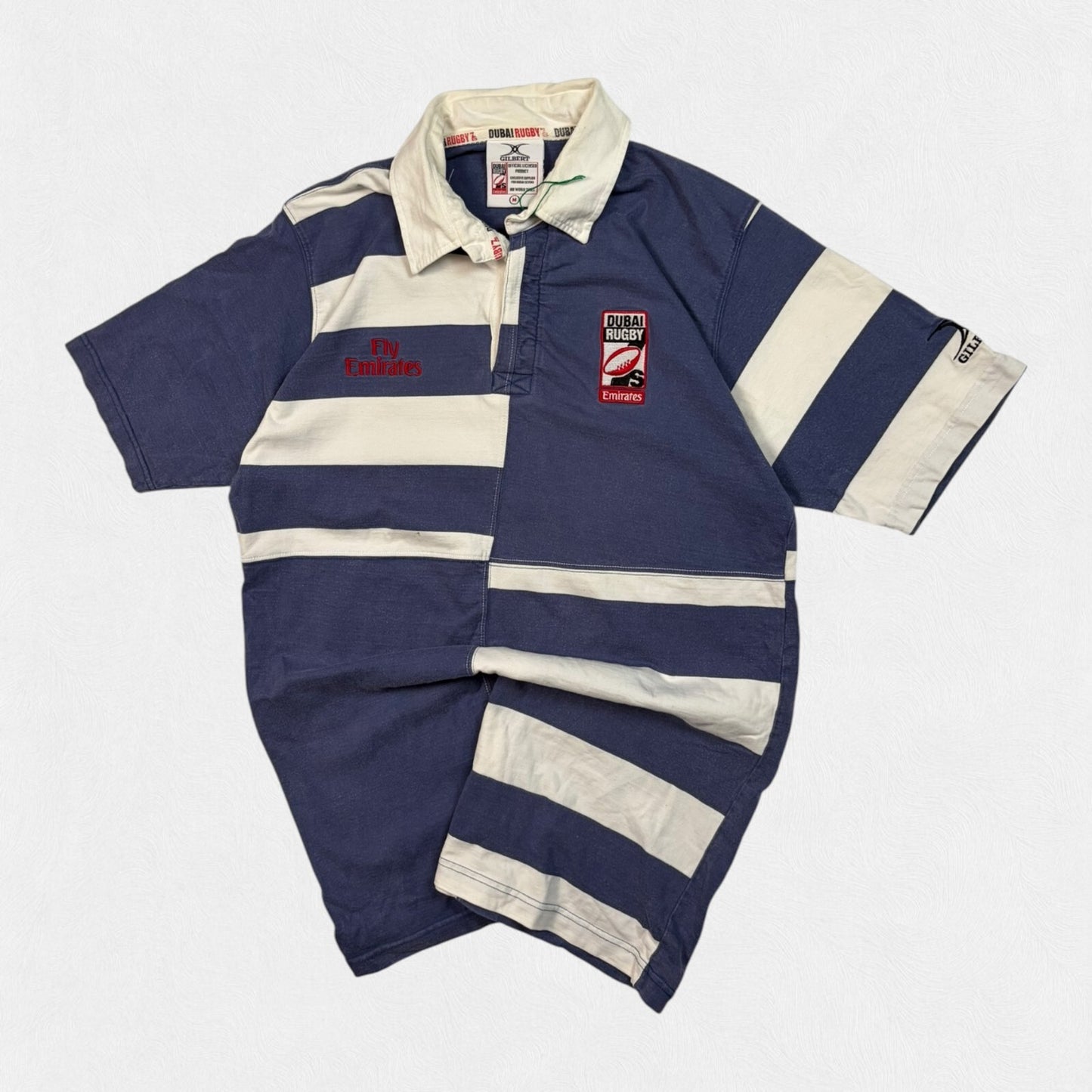 Vintage Dubai sevens Gilbert rugby shirt (M)