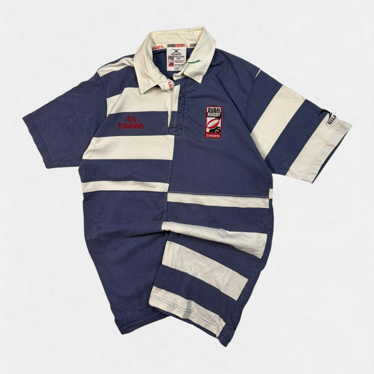 Vintage Dubai sevens Gilbert rugby shirt (M)