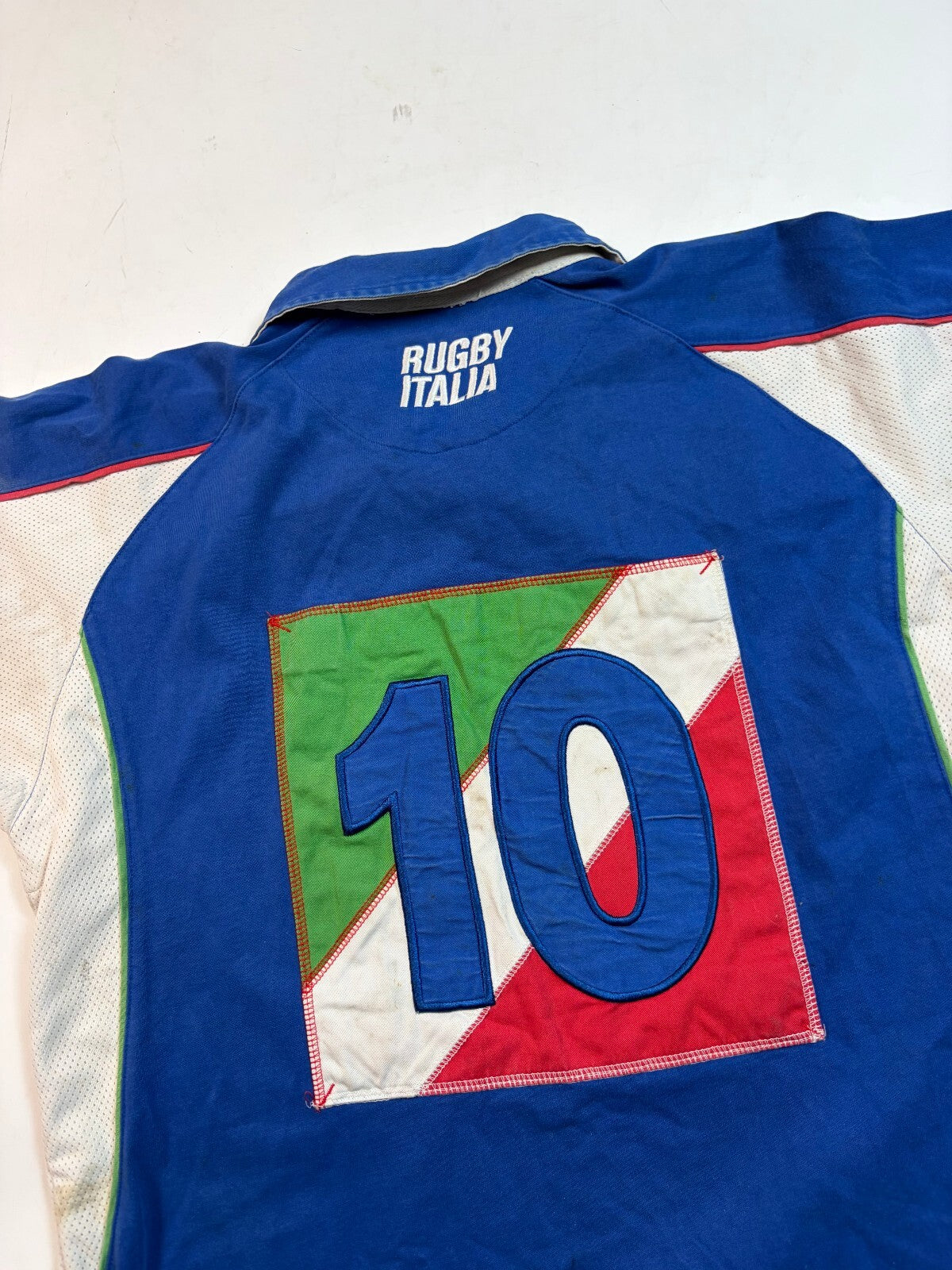 Vintage Italy Kukri supporters rugby union shirt (XL)
