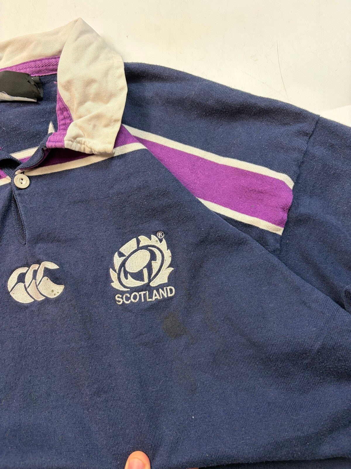 Vintage Scotland 2000-02 Canterbury rugby shirt (XXL)