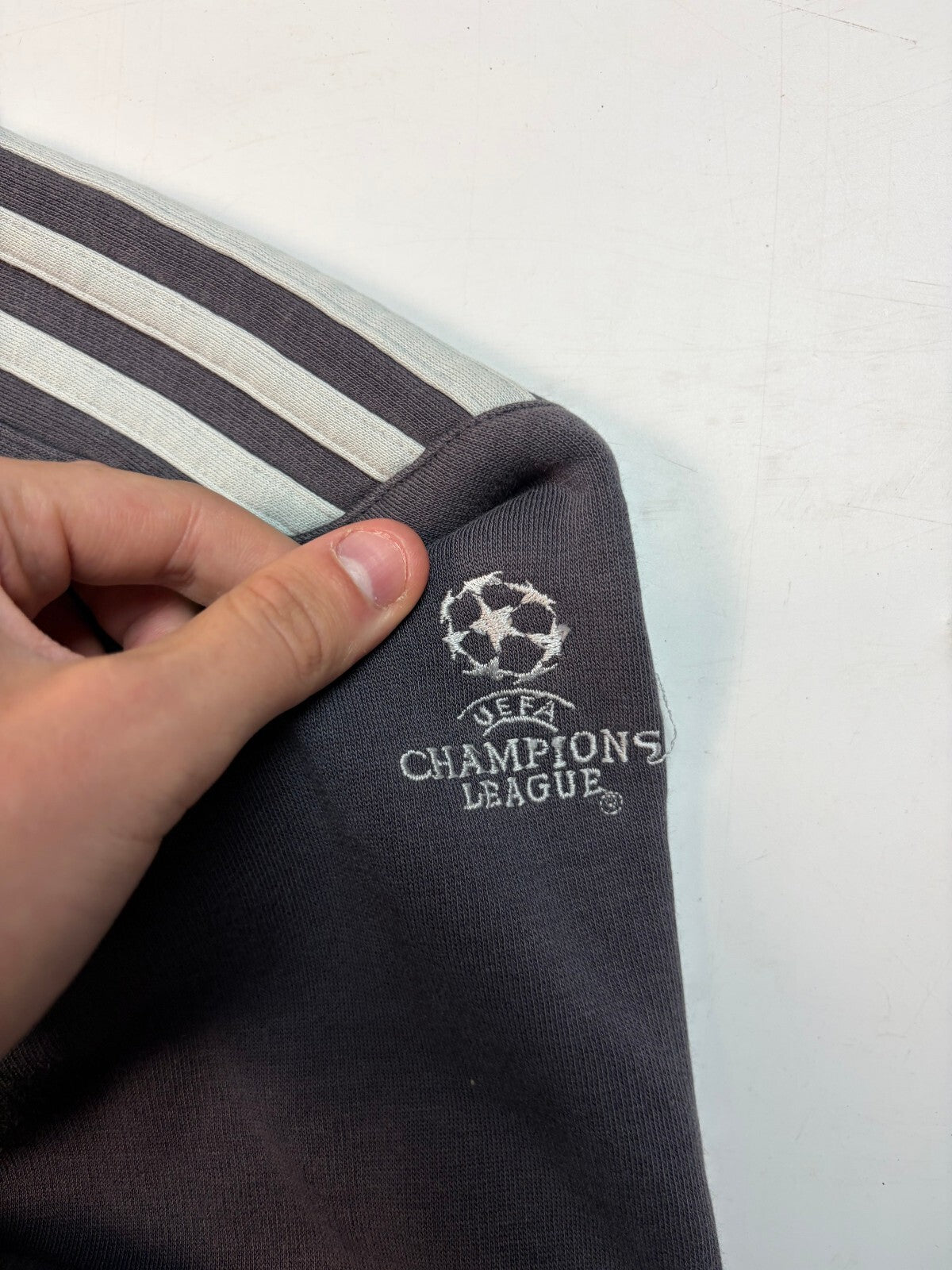 Vintage Adidas Champions League football sweatshirt (L)