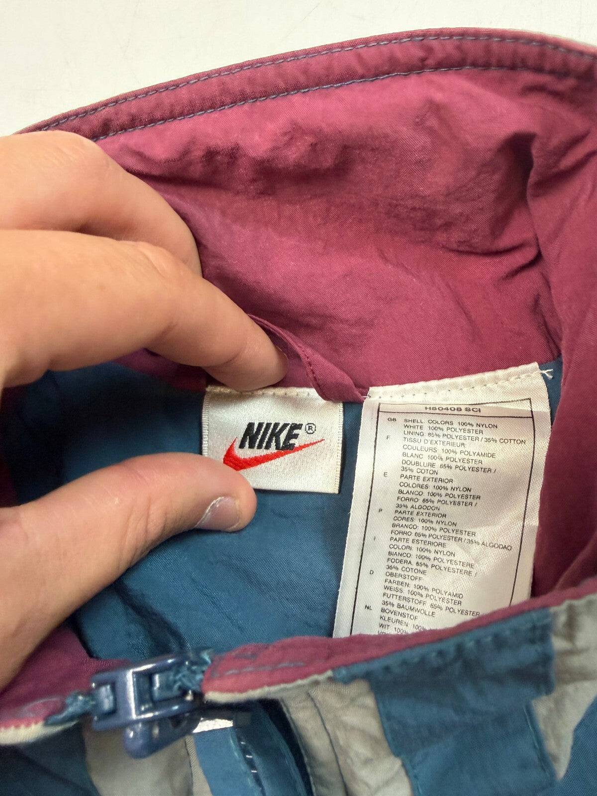 Vintage 90s Nike colour block full tracksuit (M)