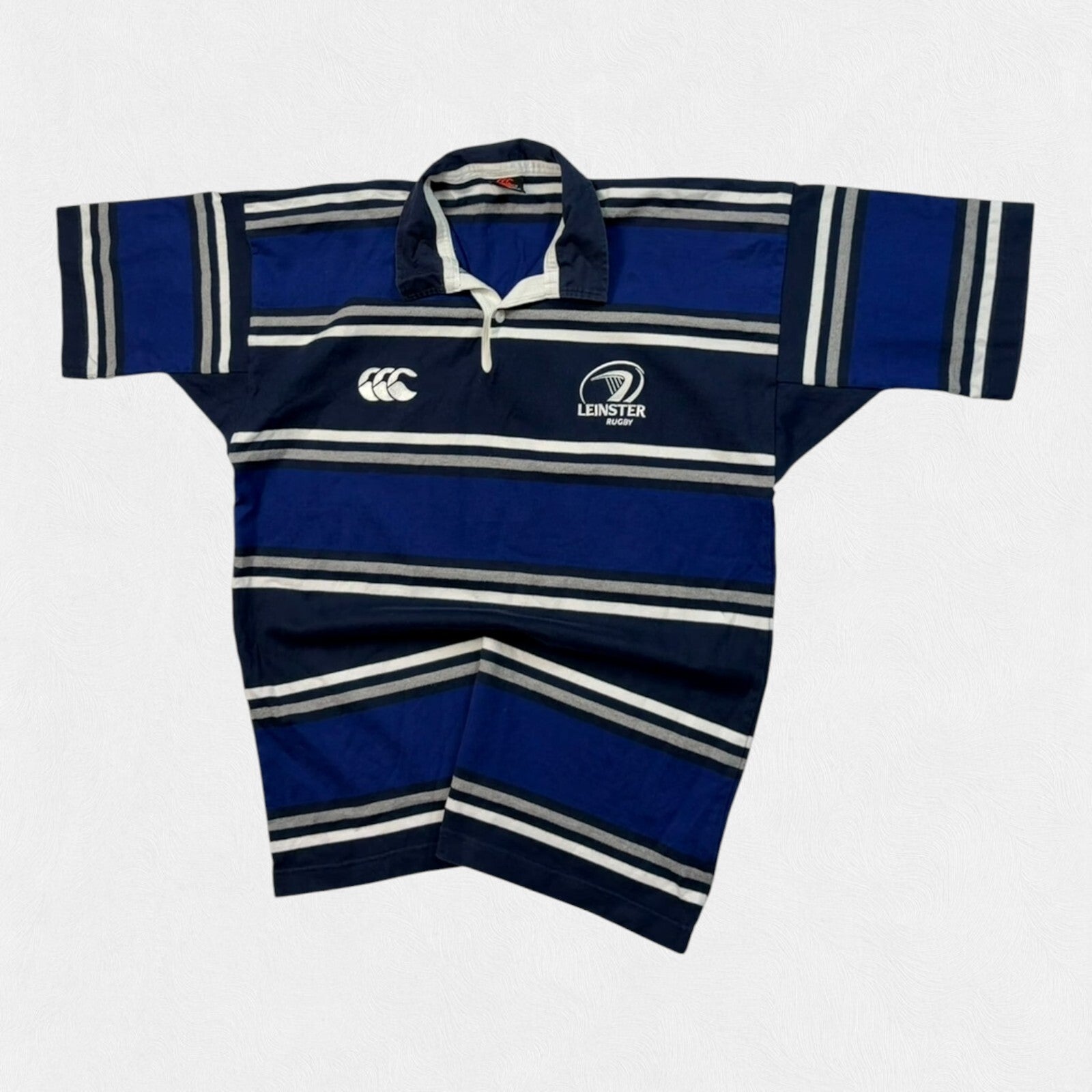 Vintage 2000s Leinster Canterbury training rugby union shirt (M)