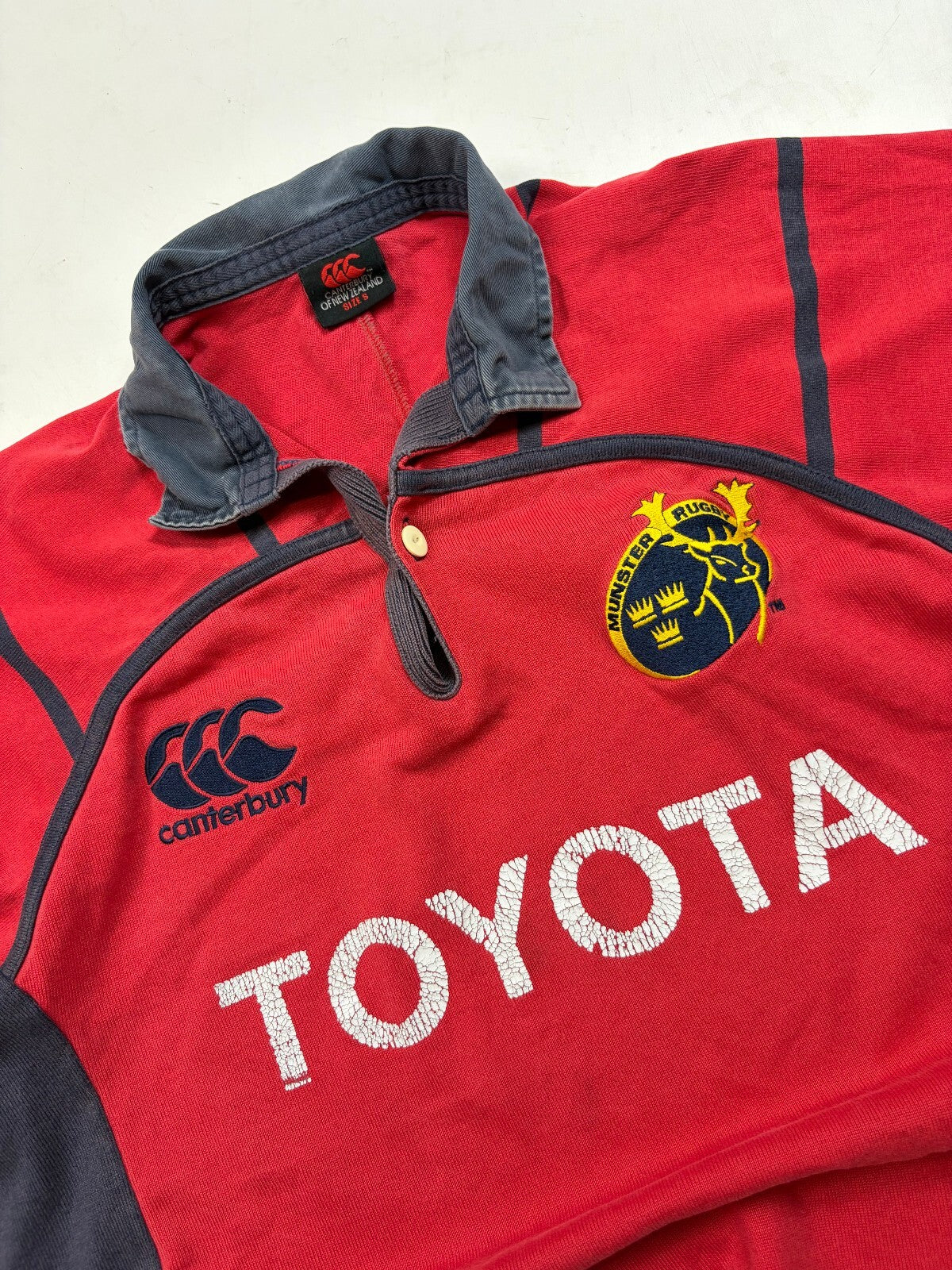 Vintage Munster 2005/06 Canterbury rugby shirt (S)