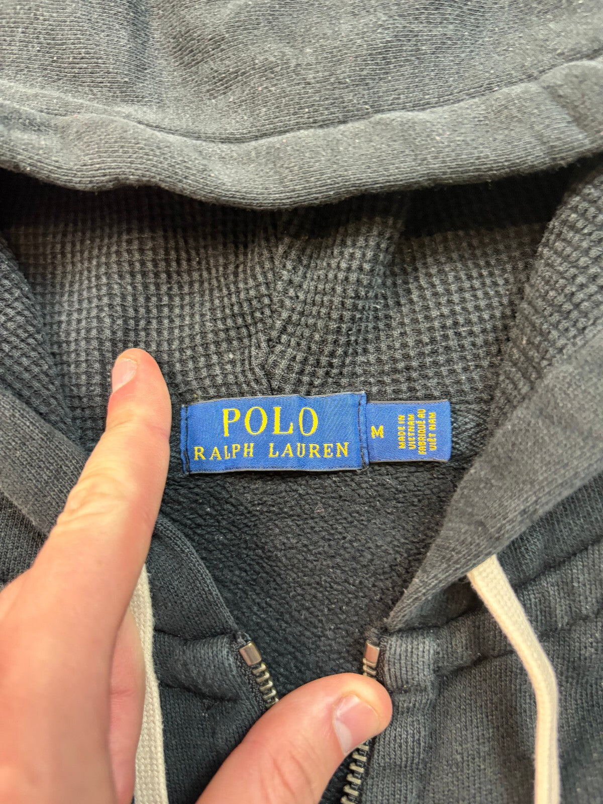 Polo Ralph Lauren full zip hoodie (M)