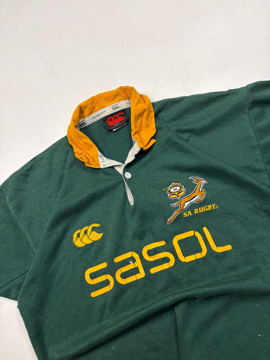 Vintage South Africa 2005/06 techtex canterbury rugby shirt (L)