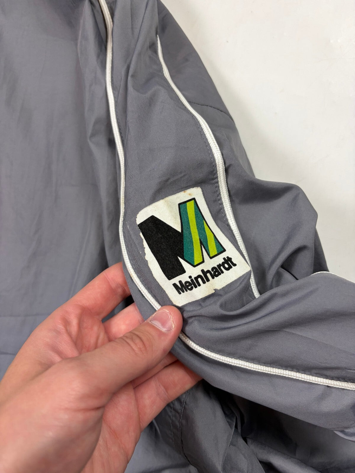 Vintage 90s Nike mini swoosh track jacket (XL)