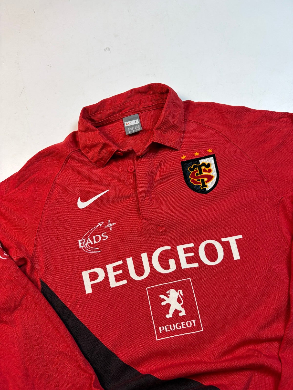 Vintage Stade Toulousain 2008/09 Nike away rugby union shirt (L)