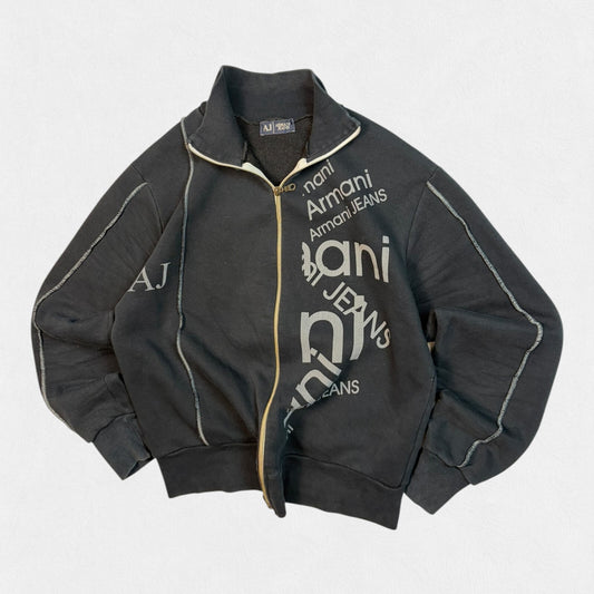 Vintage Y2K Armani Jeans track top (M)