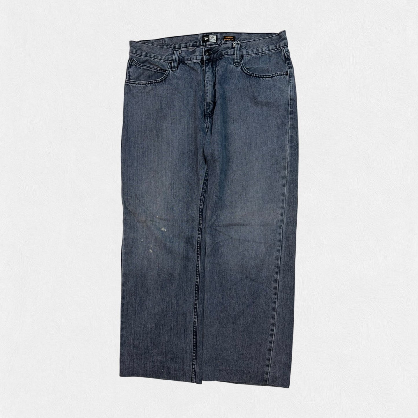 Vintage Y2K Ripcurl baggy hip hop jeans (W38)