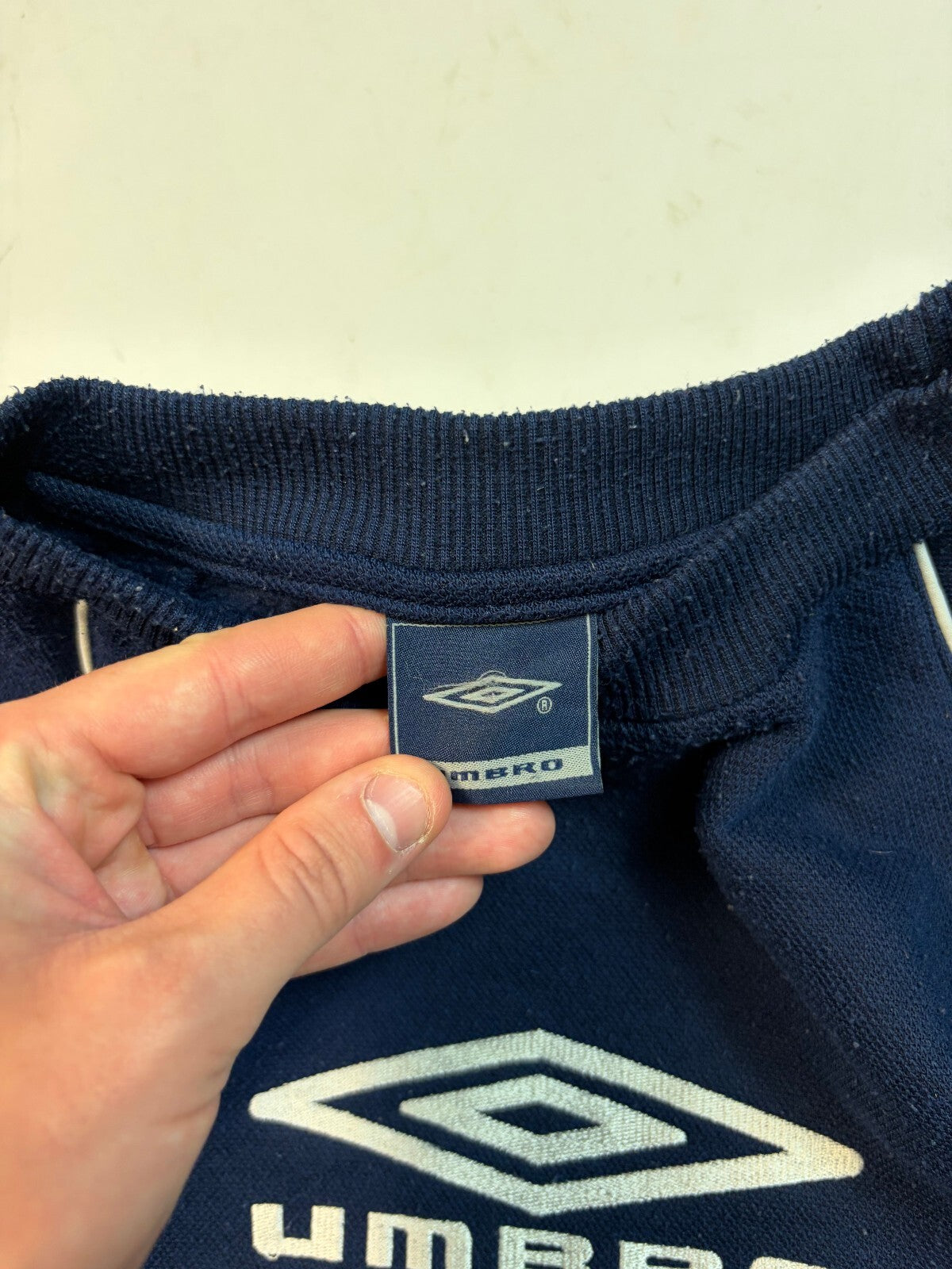 Vintage Y2K Umbro centre logo sweatshirt (S)
