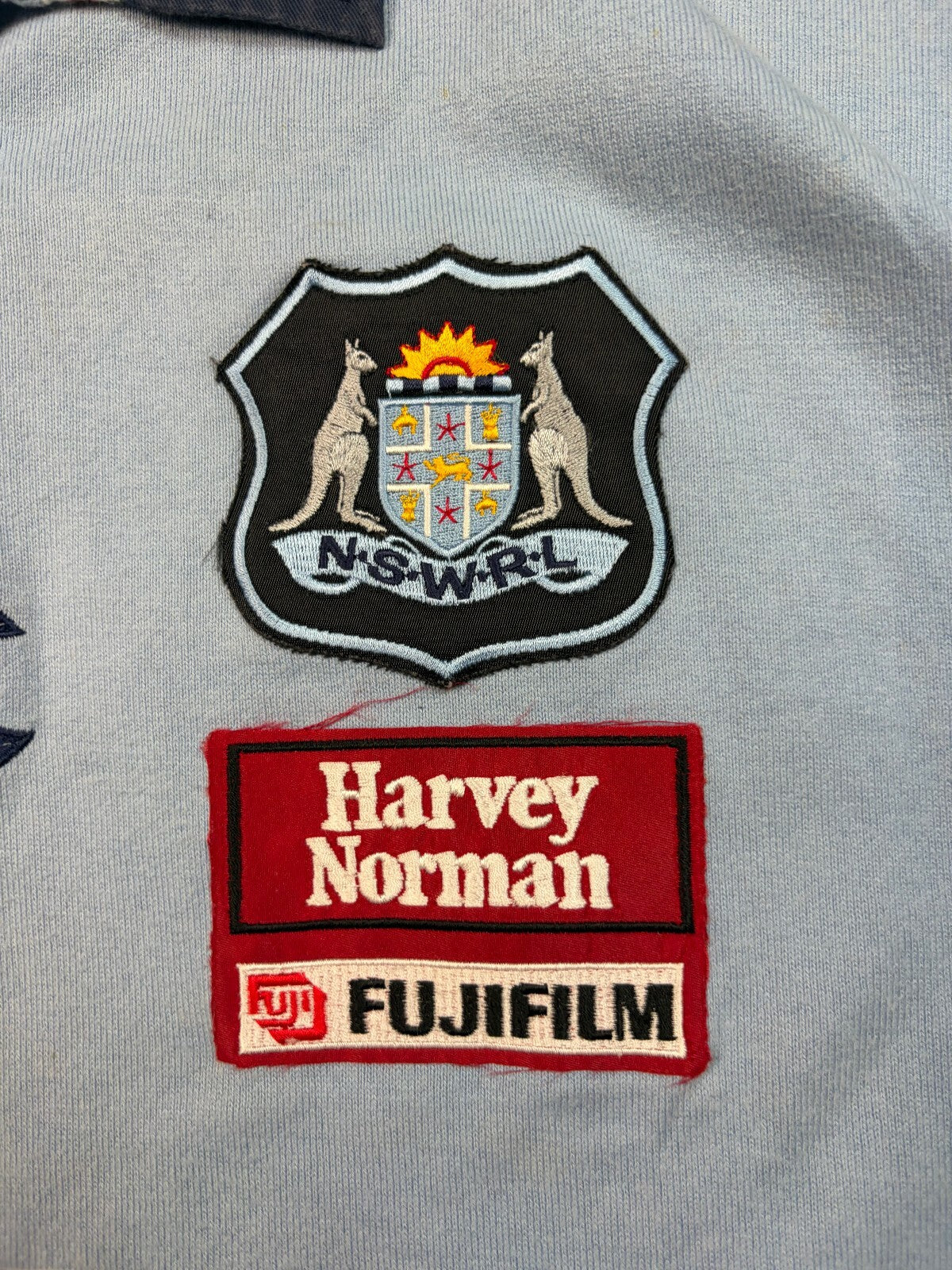 Vintage New South Wales Blues state of origin 2002/03 rugby shirt (M)