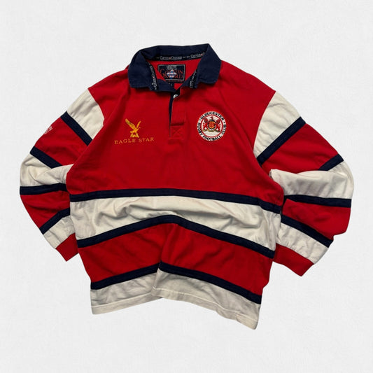 Vintage Gloucester 1995/96 Cotton Oxford rugby shirt (L)