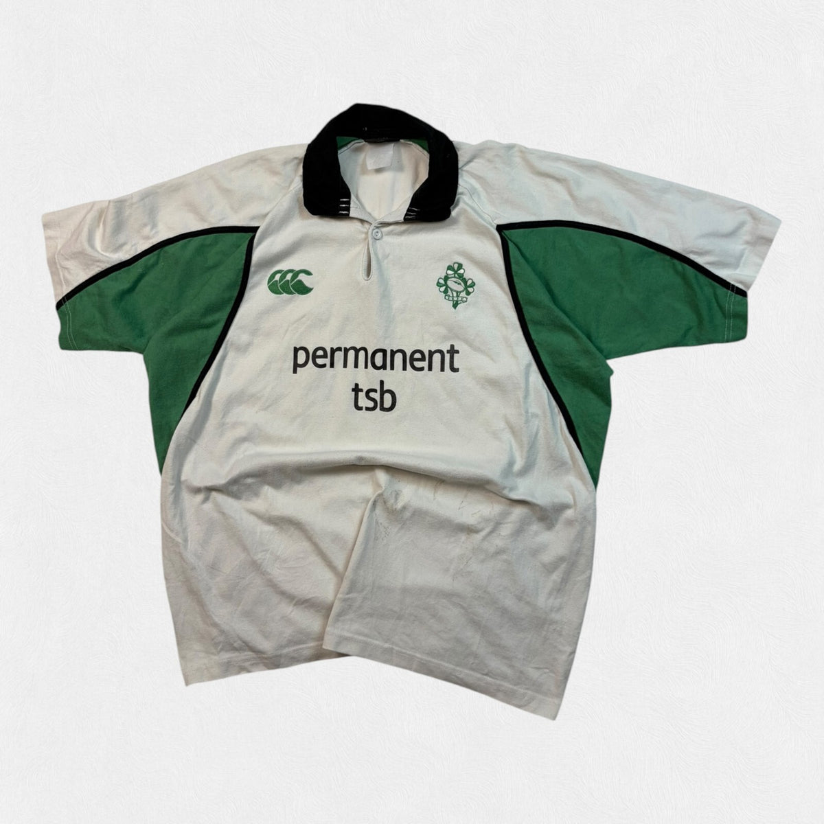 Vintage Ireland 2005/06 Canterbury away rugby shirt (XL)