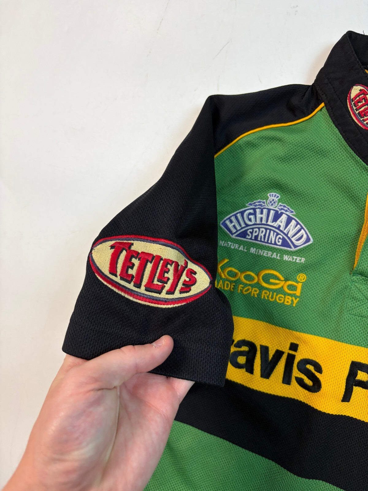 Vintage Northampton Saints 2004/05 Kooga rugby shirt (S)