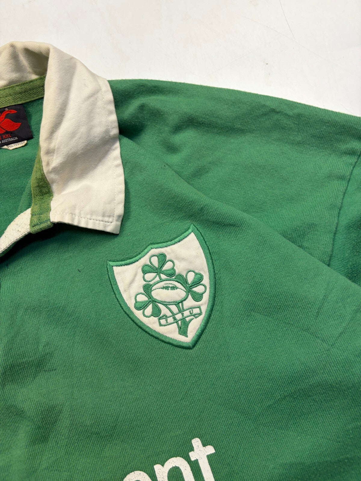 Vintage Ireland 2002-04 Canterbury rugby union shirt (XXL)
