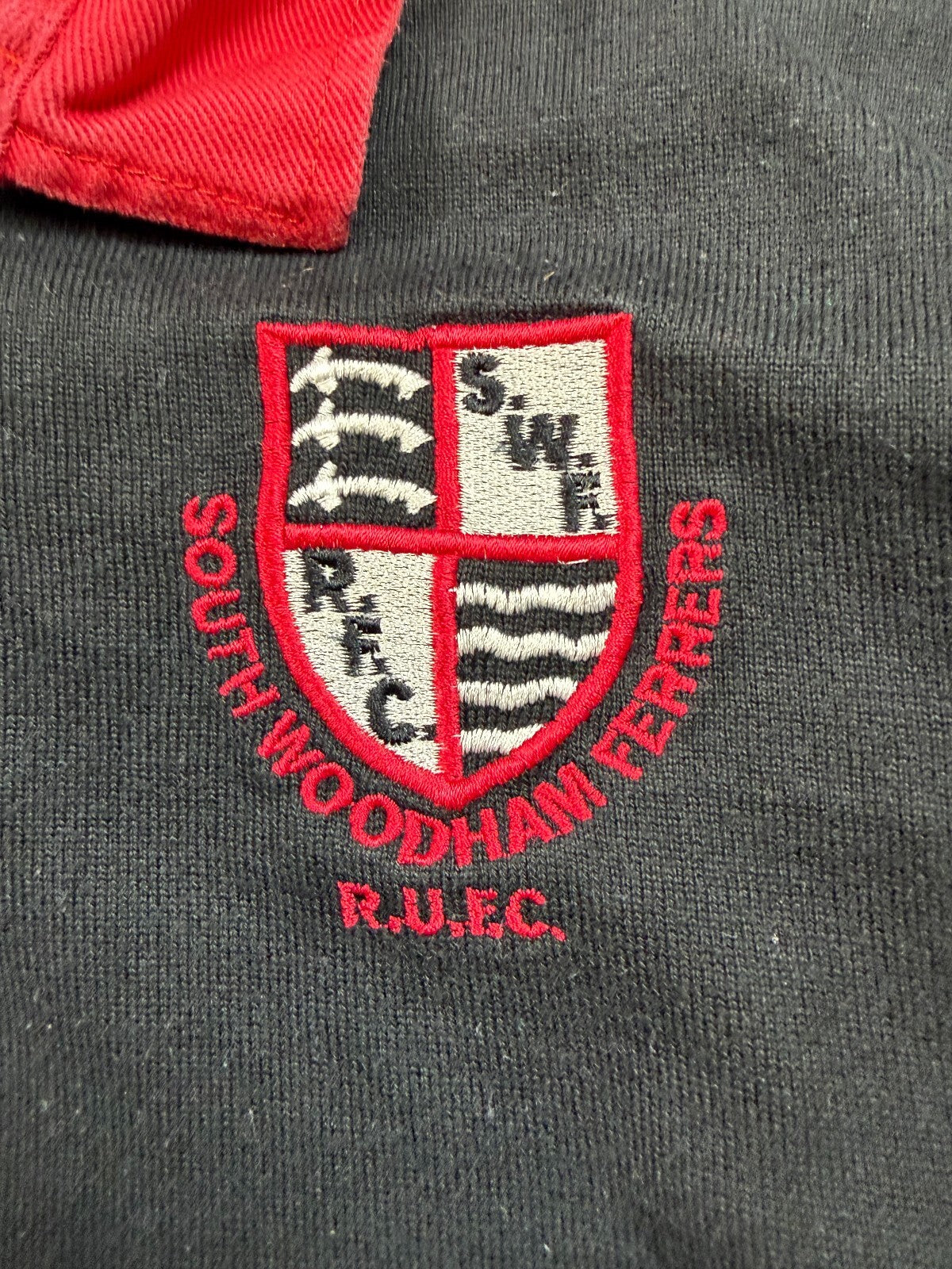 Vintage South Woodham Ferrers Canterbury rugby union shirt (L)